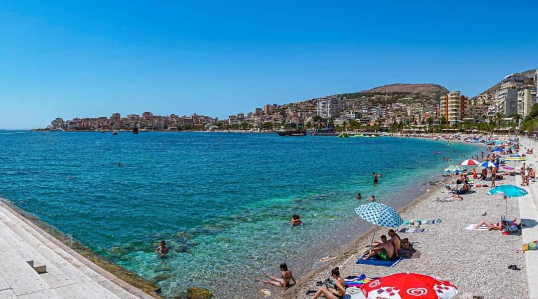 Sea View Apartments Saranda Ngoại thất bức ảnh